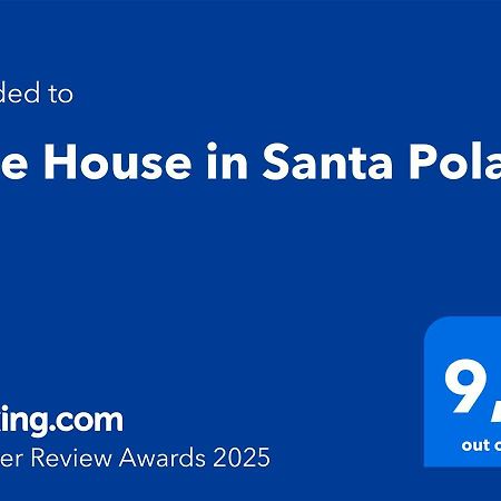Blue House In Santa Pola Apartment Ngoại thất bức ảnh