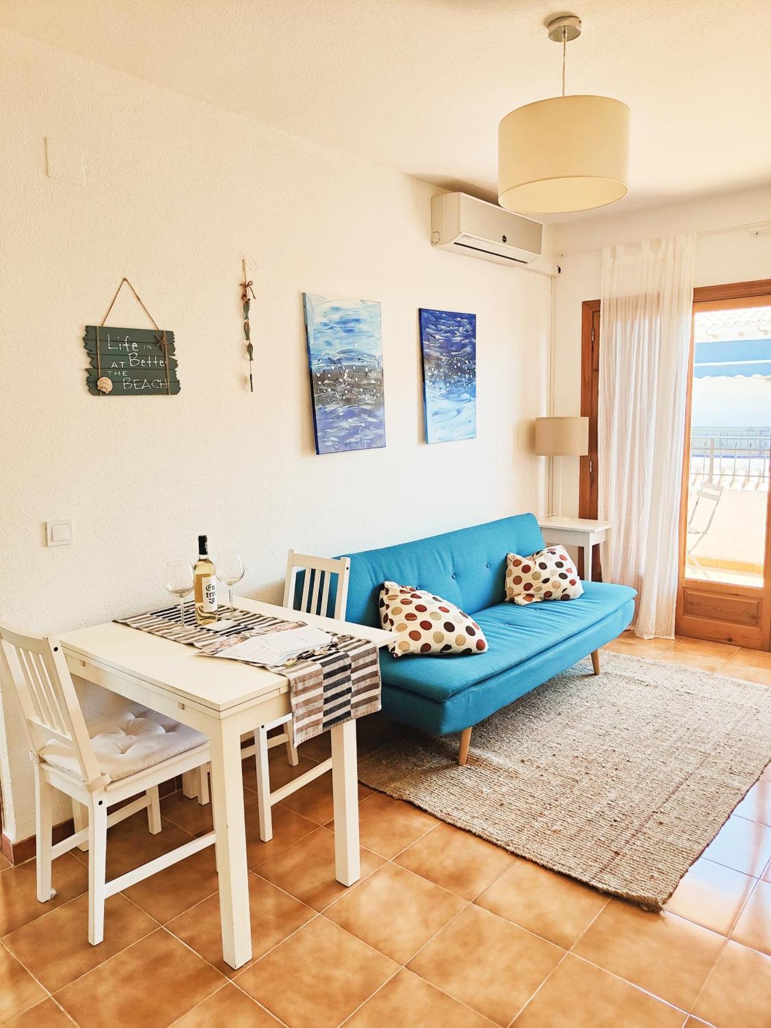 Blue House In Santa Pola Apartment Ngoại thất bức ảnh