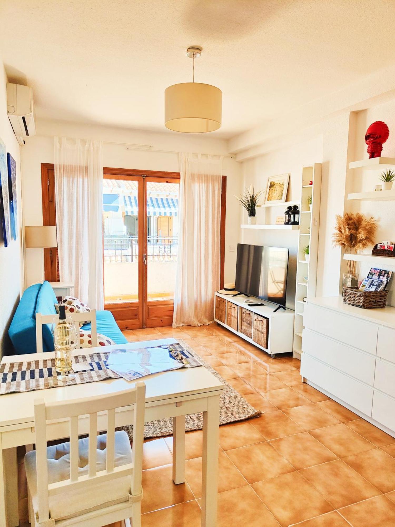 Blue House In Santa Pola Apartment Ngoại thất bức ảnh