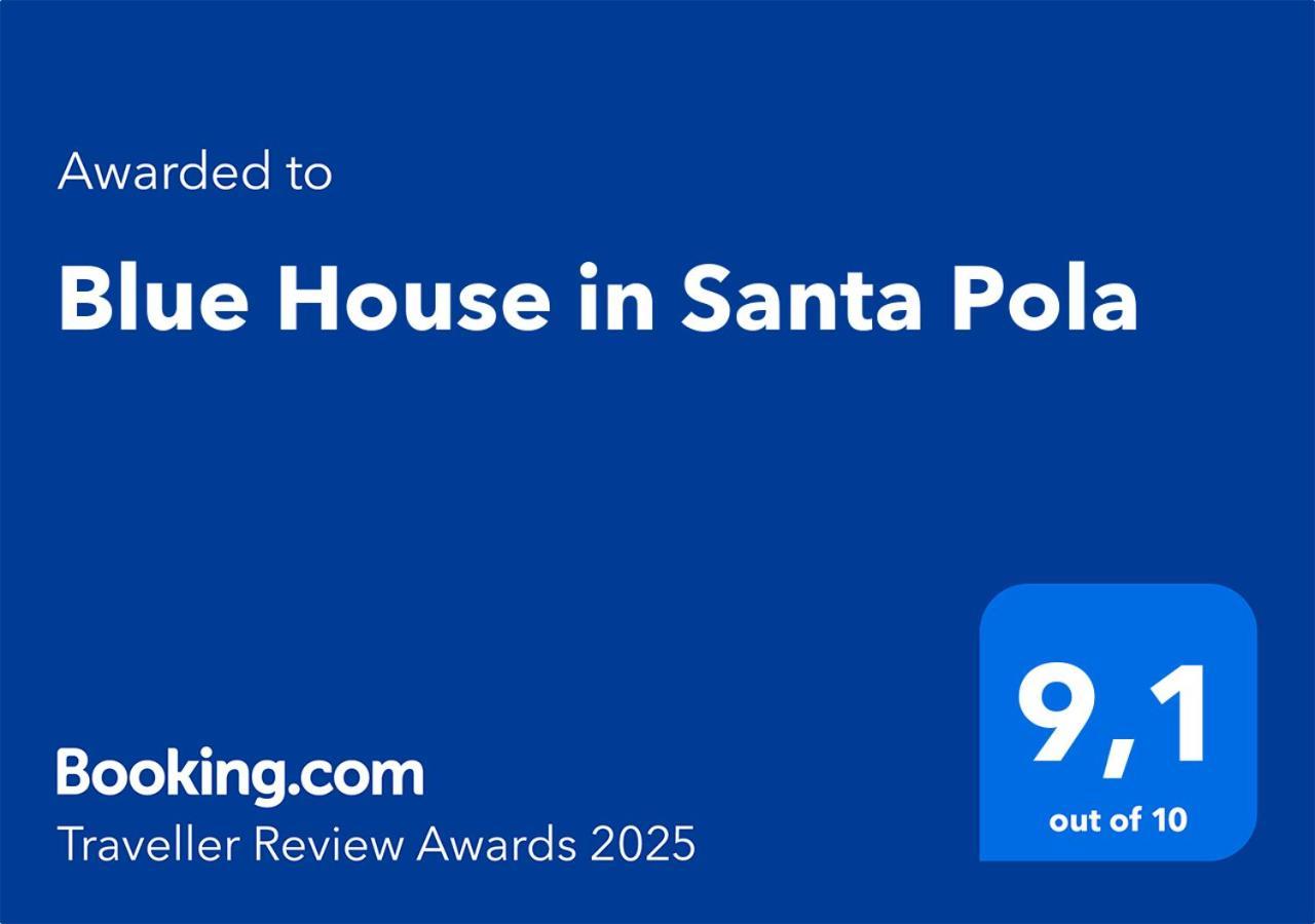 Blue House In Santa Pola Apartment Ngoại thất bức ảnh